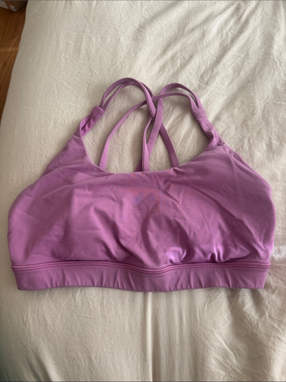 lululemon athletica Light Purple Double-Strap Sports Bra